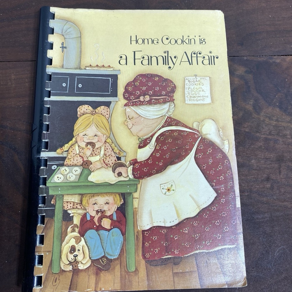 VTG Garnett Kansas Assembly of God Regional Cookbook Home Cookin Family Affair